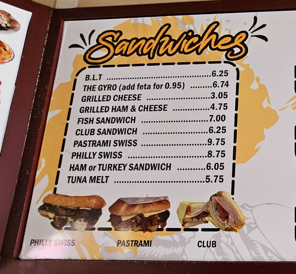 Cowboy burger Menu - Image 2