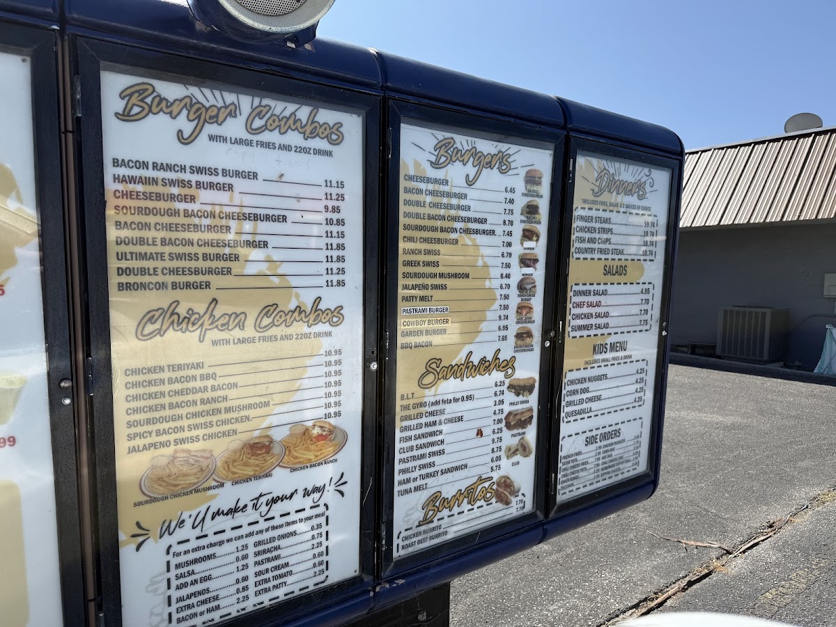 Cowboy burger Menu - Image 5