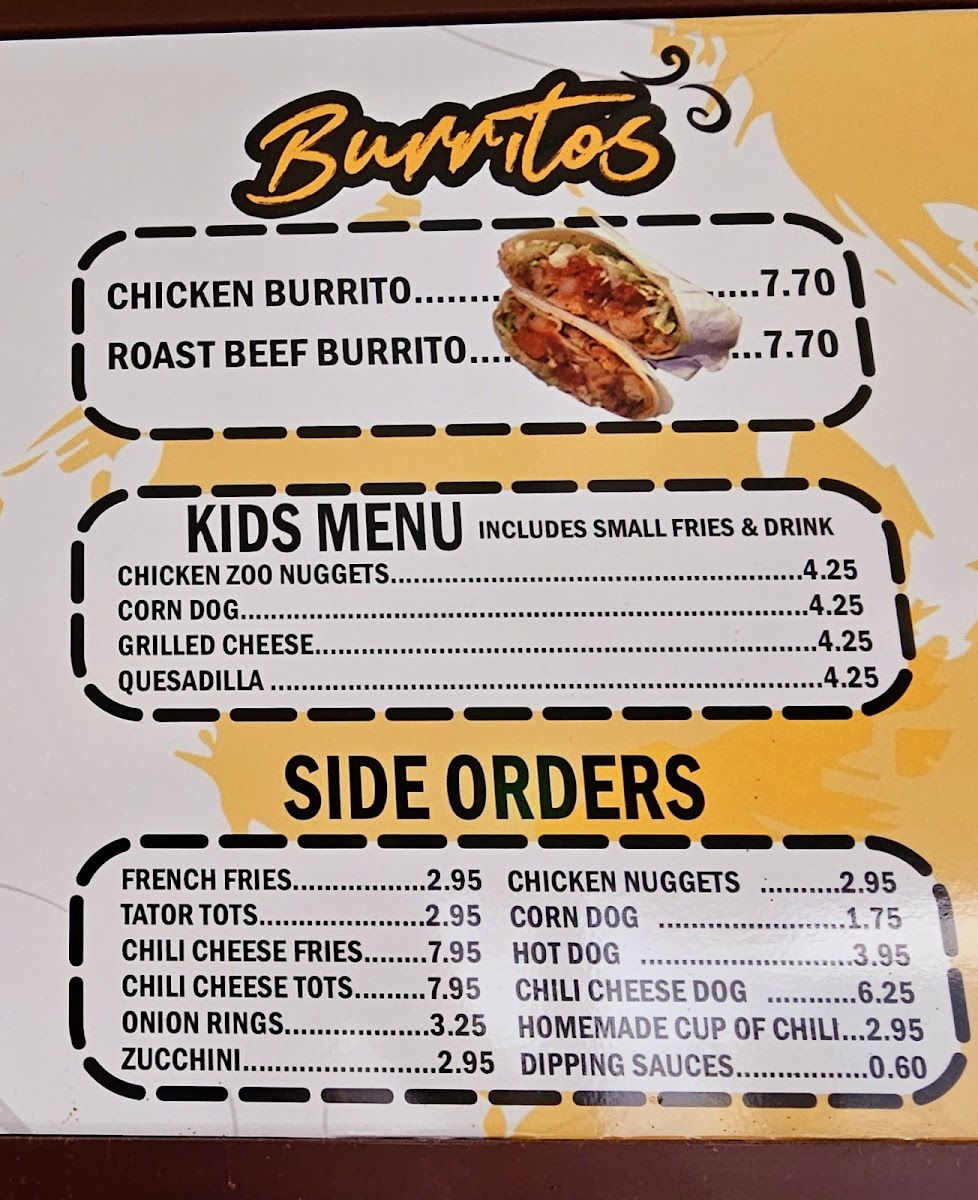 Cowboy burger Menu - Image 6